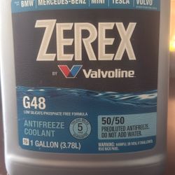 Valvoline Coolant 1 Gallon Can  - Half Used - For Sale