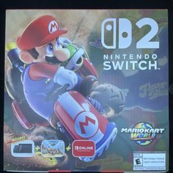 Brand new Nintendo Switch 2 Bundle MKW + ONLINE