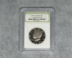 1988-S Kennedy Half Dollar Proof 50C Copper-Nickel Clad with Holder