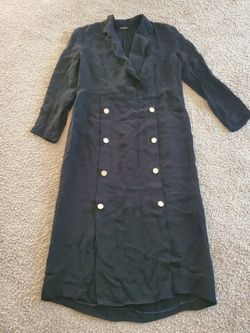 Massimo Dutti black blazer dress- size 10.
