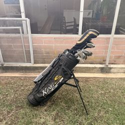 Golf Club Set – King Cobra & TaylorMade – Full Set + Accessories