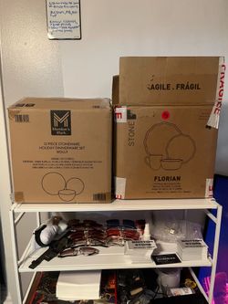 2 Brand New Dinnerware Sets Bundle