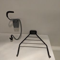 2 Wall Mount Bike Hangers.