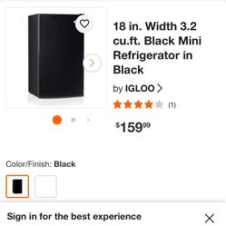 Igloo mini Fridge 