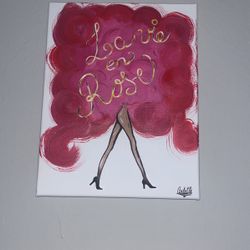 La Vie En Rise Painting Canvas Original