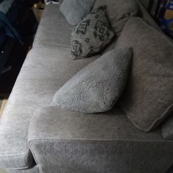 Used Couch In Garage 