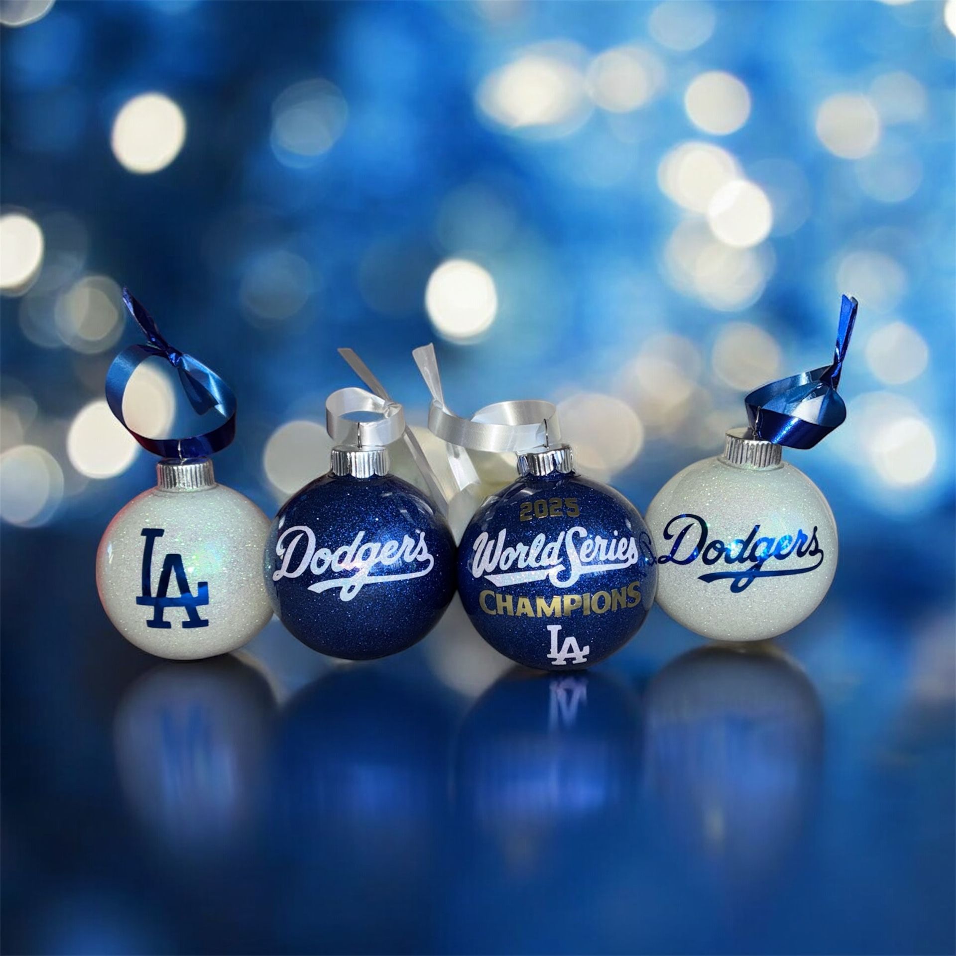 Dodgers, LA Dodgers, Custom Ornaments, Christmas Decorations