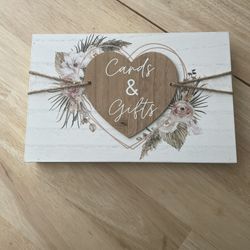 Wedding Gift Sign