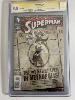 DC COMICS SUPERMAN THE NEW 52 #32 CGC 9.8 SS