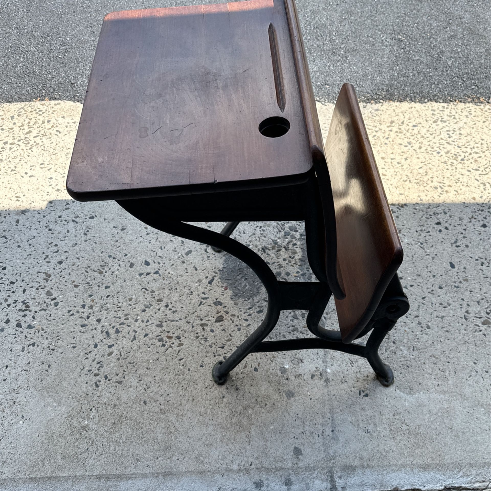 Antique School Desk