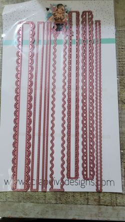 Scrap Diva Designs Die set Bundle Brand New