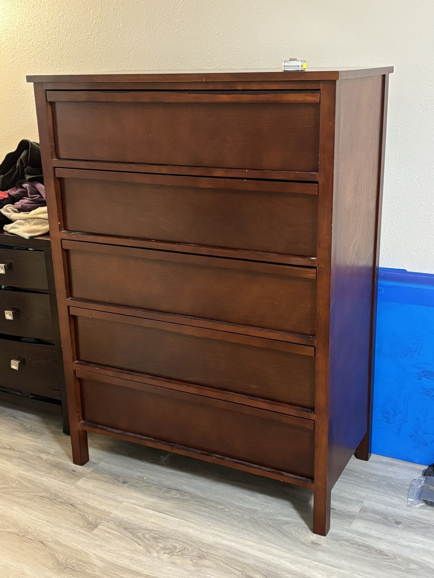 Tall Wood Dresser