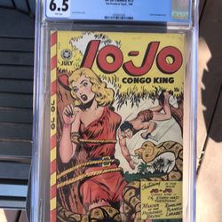Jo-Jo Comics #17 (1948) CGC 6.5 — Classic Jack Kamen Bondage Cover; Fox Feature