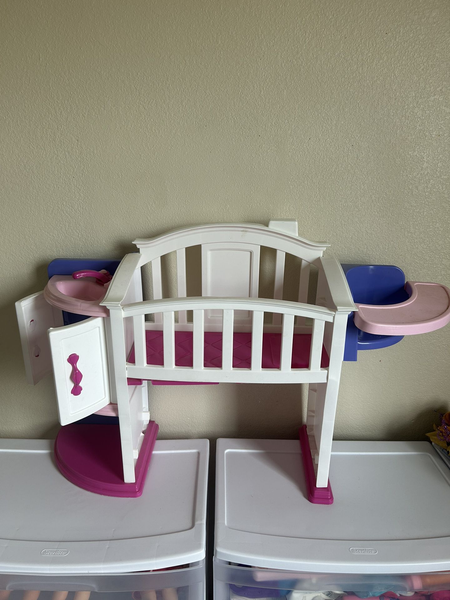 Toys Baby Crib Pretend Play