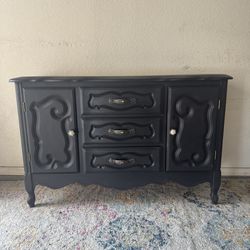 Black Wood Cabinet