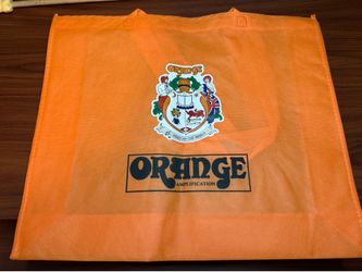 Orang amp amplifier tote bag NEW NEVER USED
