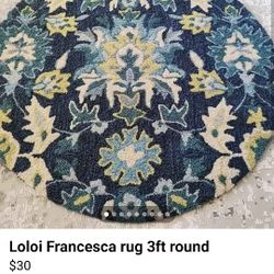 Loloi Francesca Rug 3ft Round 