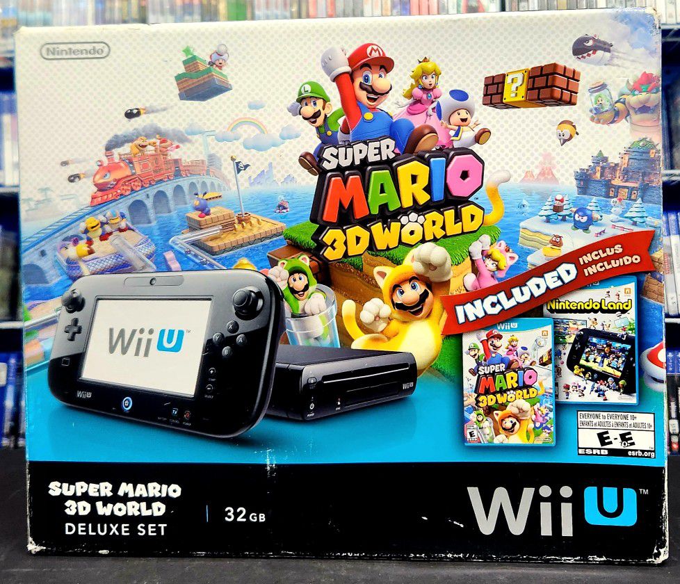 Nintendo Wii U Console Used In Box 