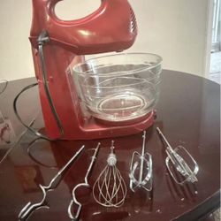Hamilton Beach Power Deluxe Stand & Hand Mixer Combo, 4 Quart, 6 Speeds ( current price $43 + tax )