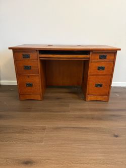 Vintage Oak Desk