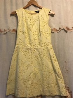 Dress yellow summer/ vestido amarillo para el verano