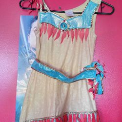 Pocahontas Halloween Costume Size 7-8