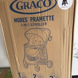 $100 PICK UP TODAY ONLY SUNDAY 8/17 MSRP $279 Graco Modes Pramette Stroller NEW OPEN BOX