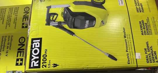 Ryobi 2100 psi electric pressure washer kit $160 (financing available)