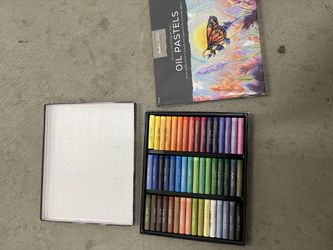 48 color oil pastel set