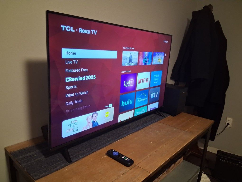 2025 TCL 43" 4k UHD TV £ Philips Bluetooth Soundbar