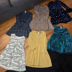 Girls Size 5 Dresses Great Condition All For $5