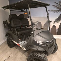 2025 Voyager Patriot 4-Passenger Lifted 72-Volt Street Legal LSV Golf Cart
