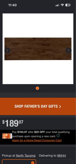 New butcher block