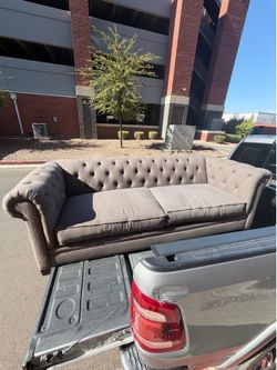 Grey couch
