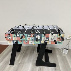 Multi Function Combo Game Table,Soccer Foosball Table, Pool Table, Air Hockey Table,Table 