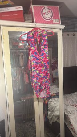 Large Multi Color Party Dress