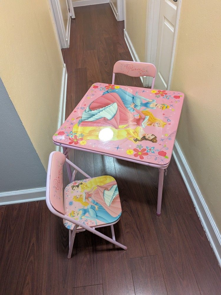 Girls Princess Table