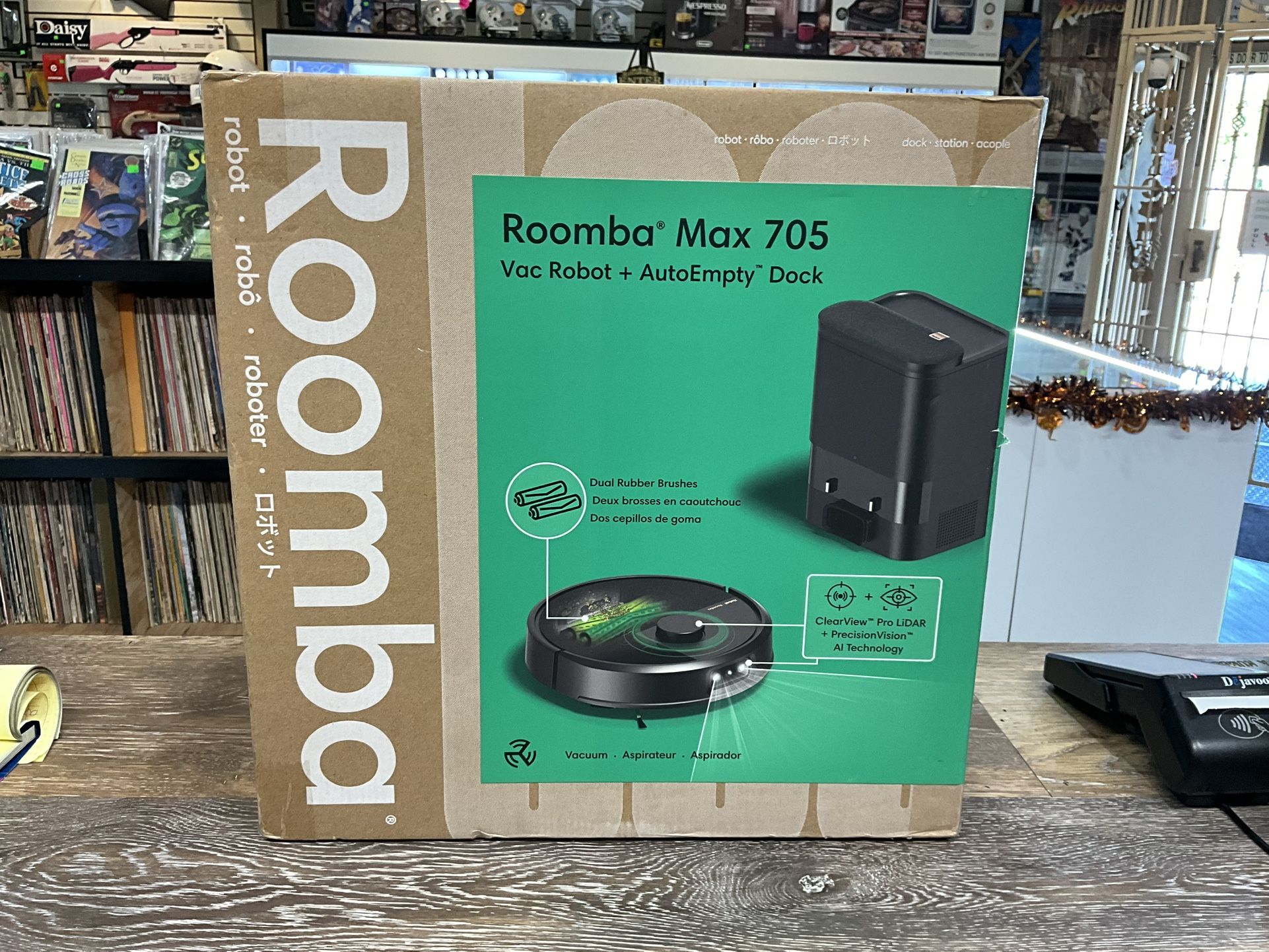 Roomba max 705 + auto empty dock