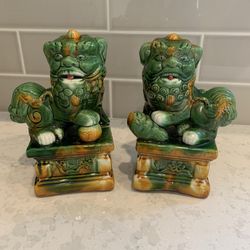 Ceramic Chinese Foo Dogs