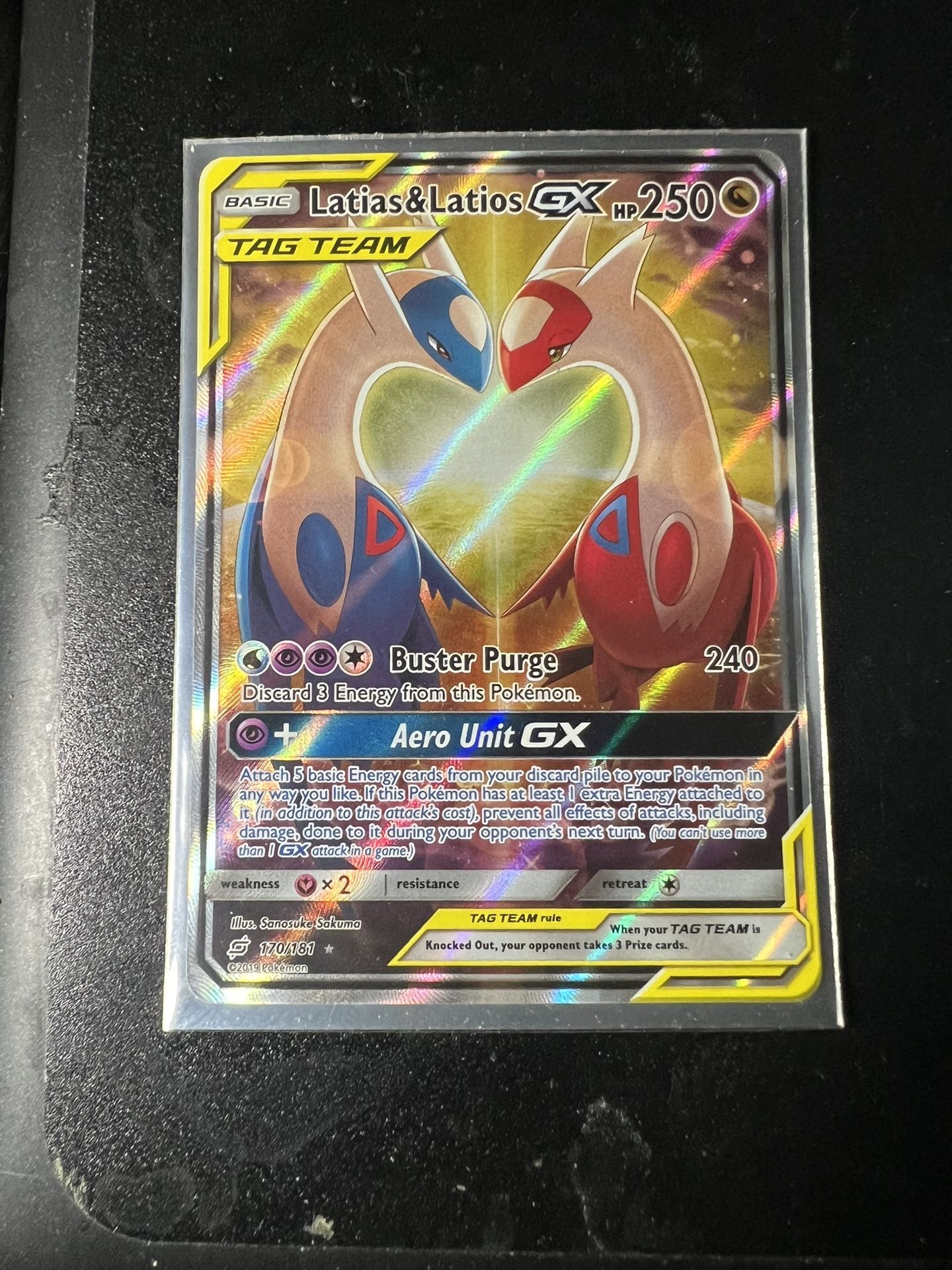 Latias & Latios GX Tag Team Alternate Art