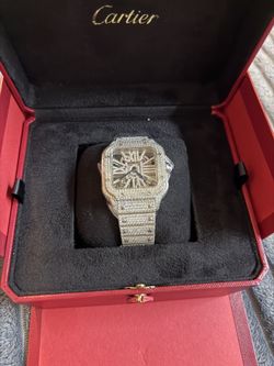 Cartier Skeleton Full Ice