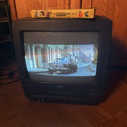 RCA 13 Inch CRTV  VCR COMBO WORKS* No remote