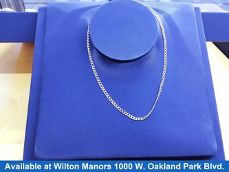 Cuban Link Chain - Yellow Gold 10k (.417) 2.5 grams 19 inch