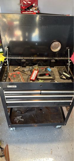 US General Rolling Tool Cart with Drawers