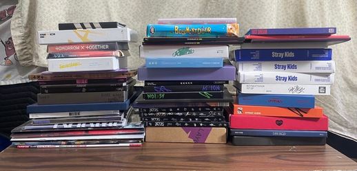 Kpop 51 Album Lot Music CDs Photo Cards With Booklet Stray Kids Boynextdoor BTS