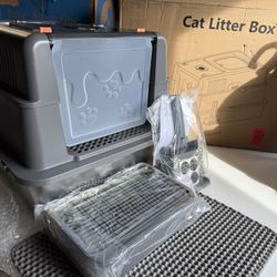 Brand New Goyjoy XXXL stainless steel cat litter box