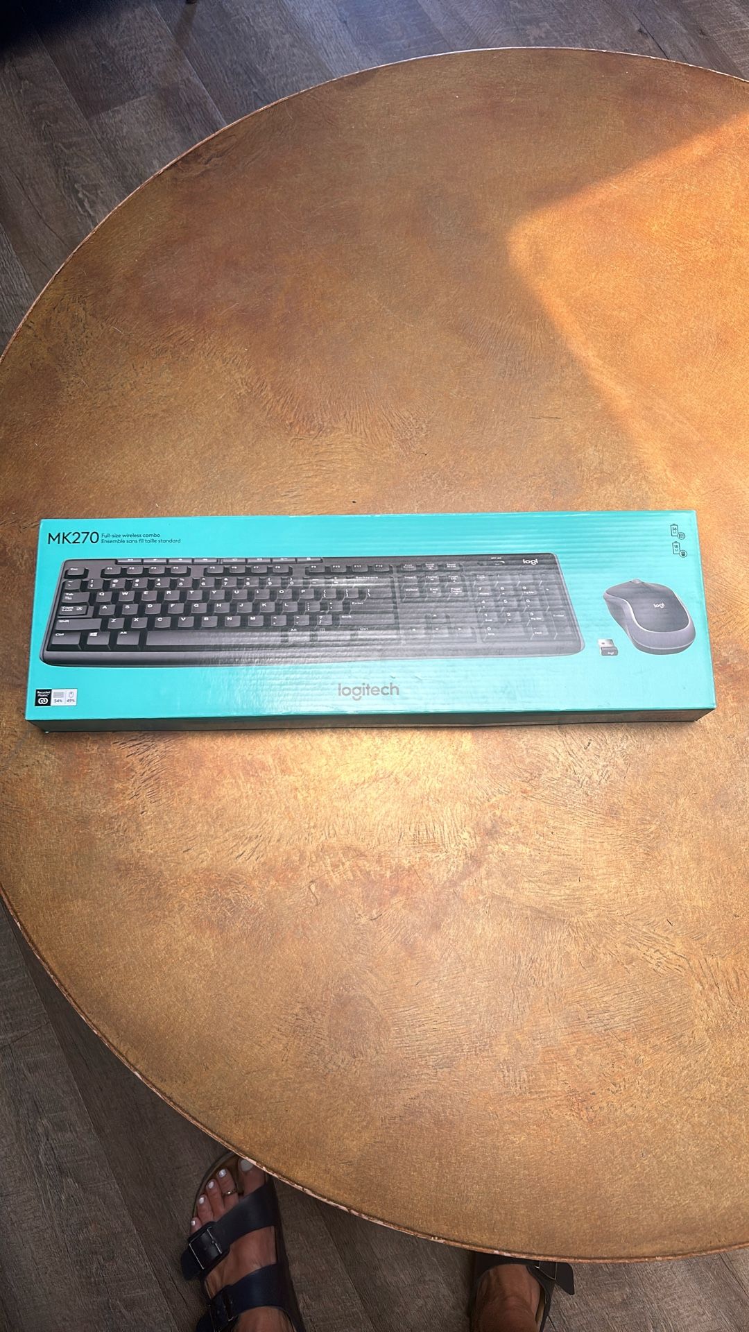 NEW In Box Logitech MK 270 Wireless Mouse And Keyboard Set