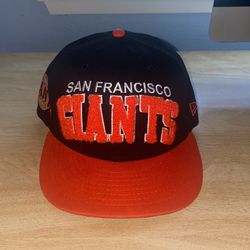 San Francisco Giants Hat With Raised Letters