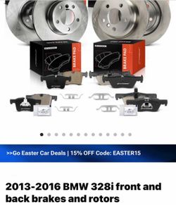 BMW 2013-2016 brakes