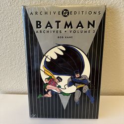 Batman Archives Volume 3 DC Comics (1994) HC 2nd Printing Bob Kane ~ early tales